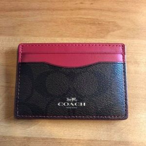 Coach Card Case